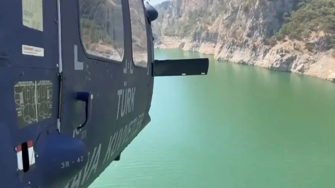 MSB'den Afyon, İzmir ve Ankara'daki Yangınlara Helikopter Desteği