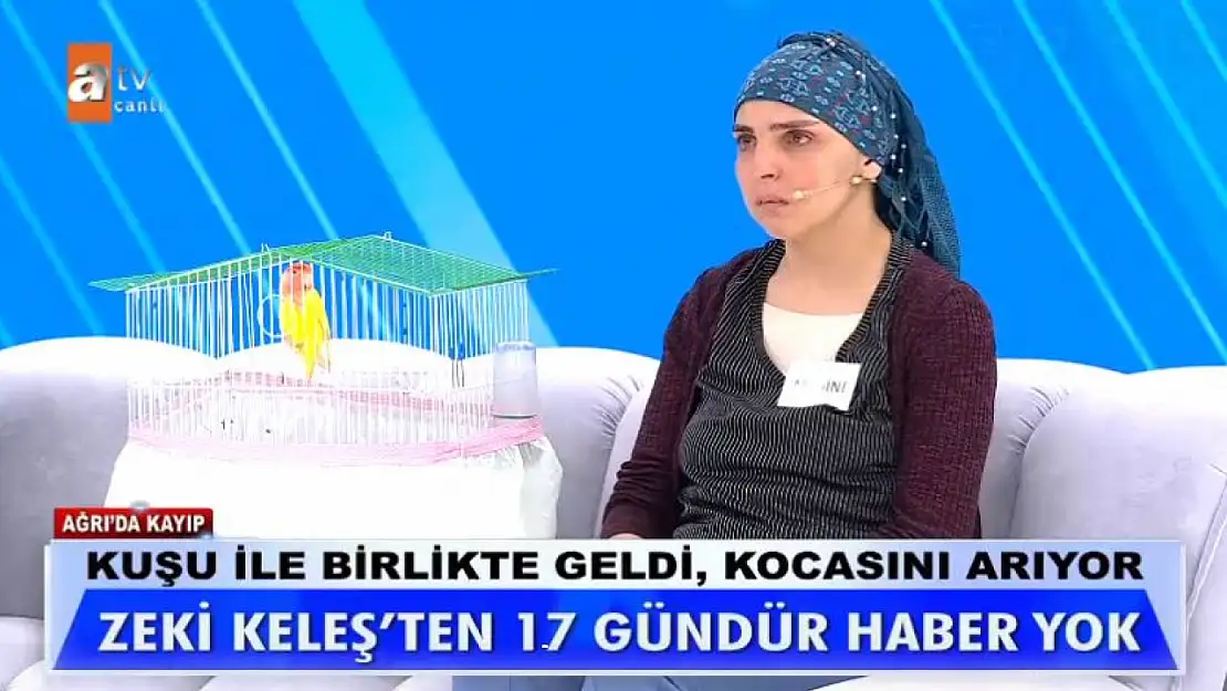 Müge Anlı'da Medine Kimdir? Kuşu İle Birlikte Eşini Aramaya Geldi