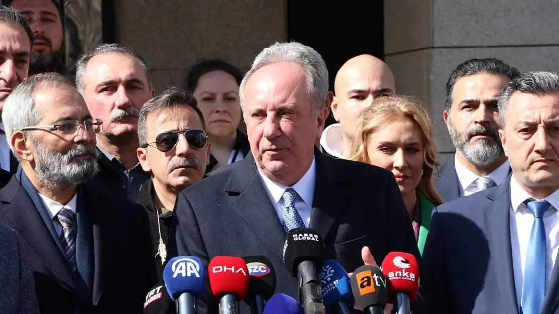 Muharrem İnce'den YSK'ya Tepki Yargı Siyasetin Tam Göbeğindedir