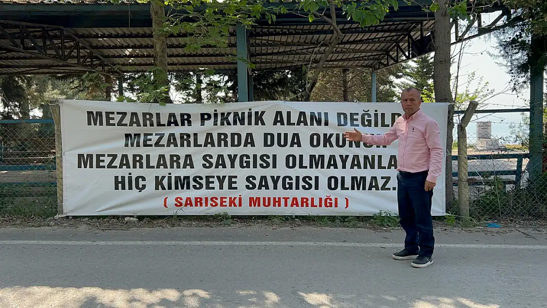 Muhtar İlk İcraatını Yaptı! Pikniği Yasakladı