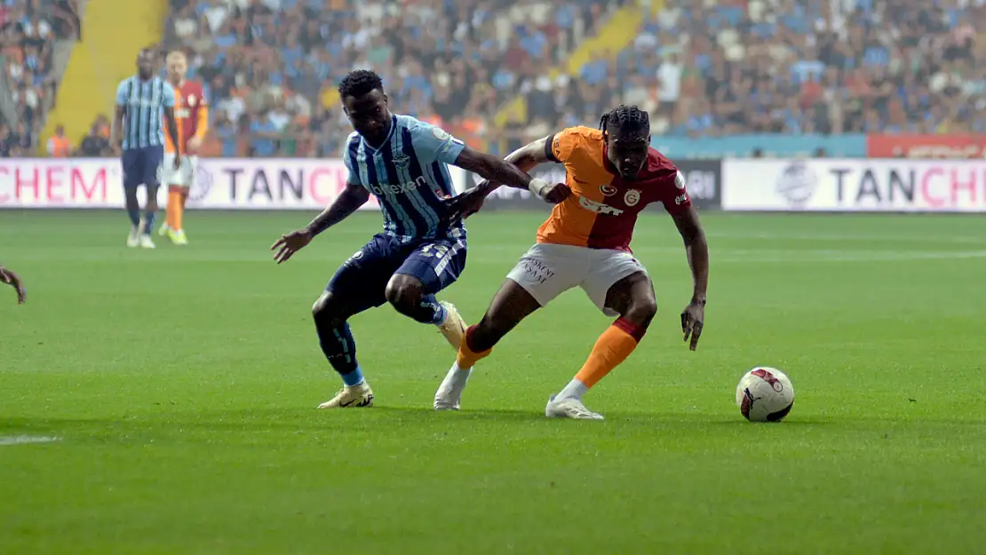 Nefes Kesen Adana Demirspor - Galatasaray Maçı İlk Yarısı 0-0 Sona Erdi