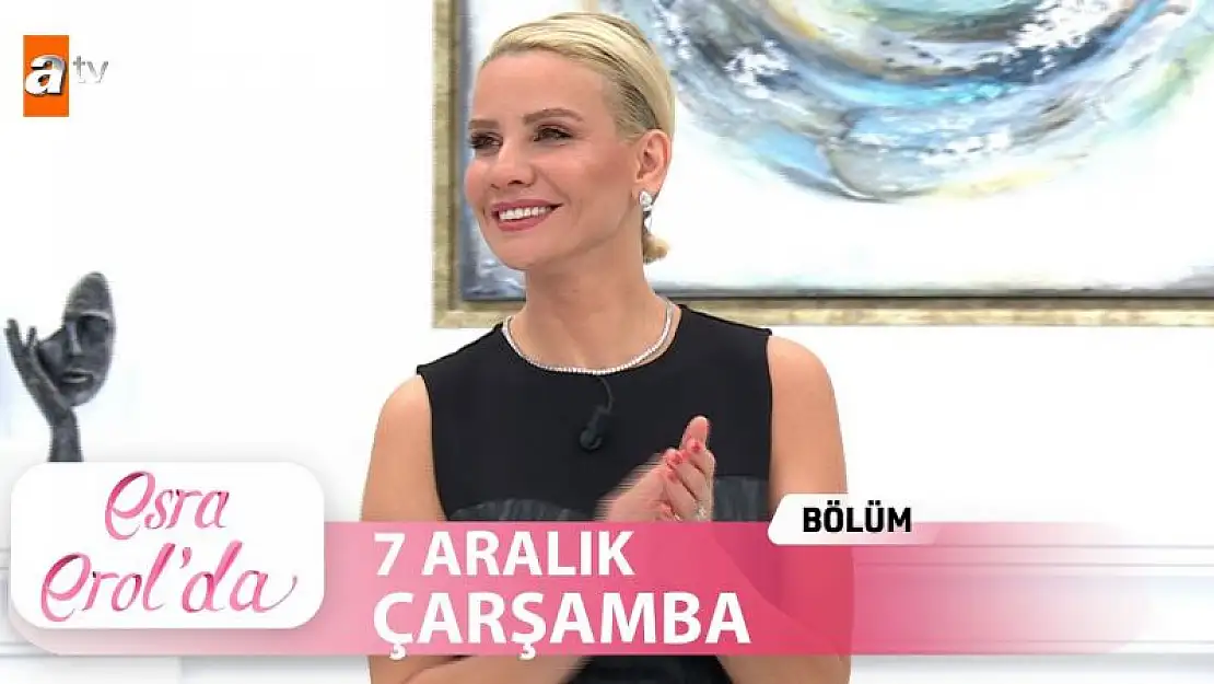 Esra Erol'da 8 Aralık Perşembe ATV Canlı Tek Parça İzle..