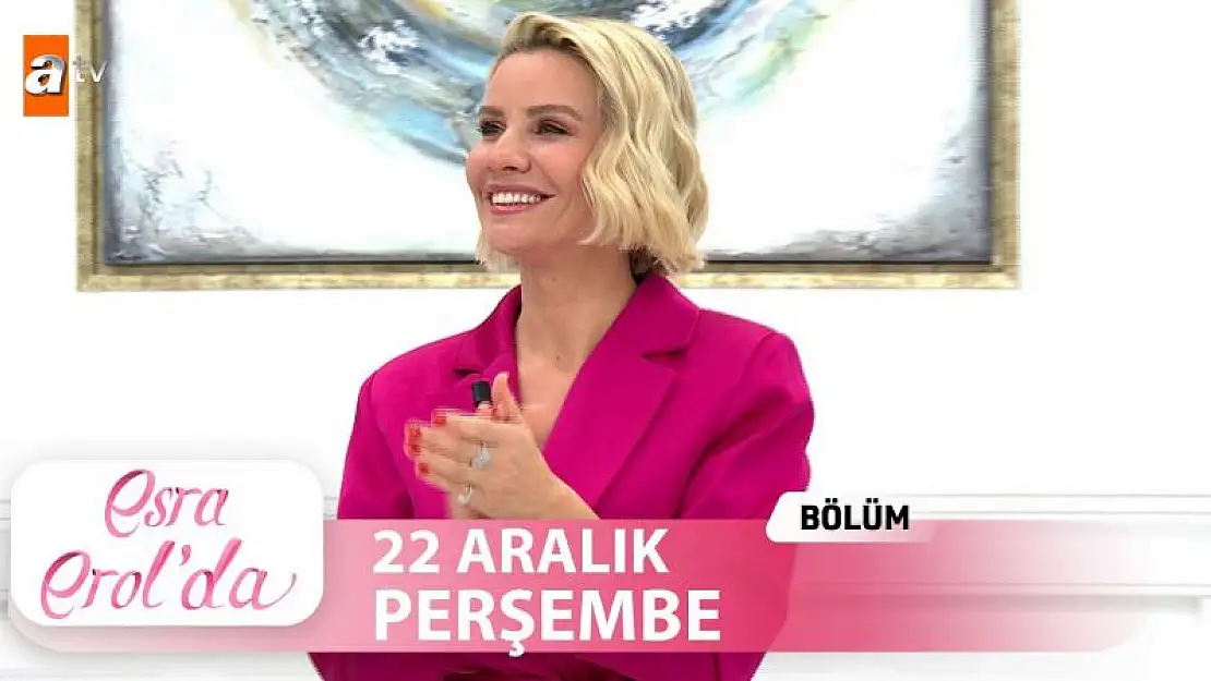 Esra Erol'da 23 Aralık Cuma ATV Canlı Tek Parça İzle..