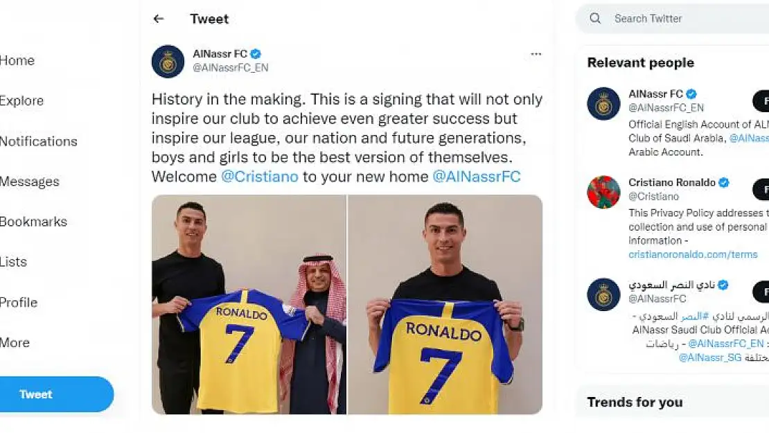 Ronaldo Hangi Takıma Gitti? Ronaldo Arabistan, Cristiano Ronaldo Yeni Takımı, Ronaldo Kaç Para Alacak?