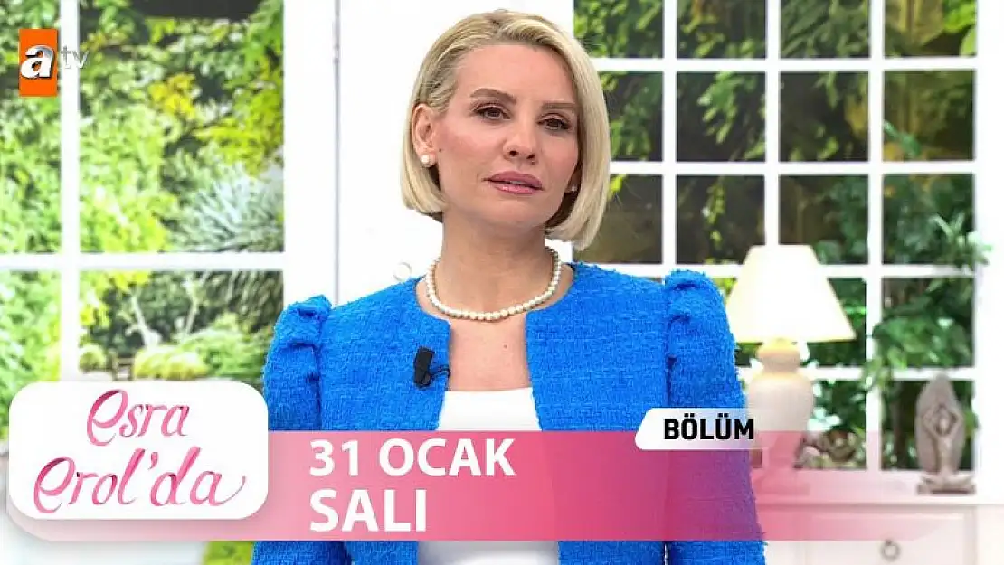 Esra Erol'da 1 Şubat Çarşamba ATV Canlı Tek Parça İzle..