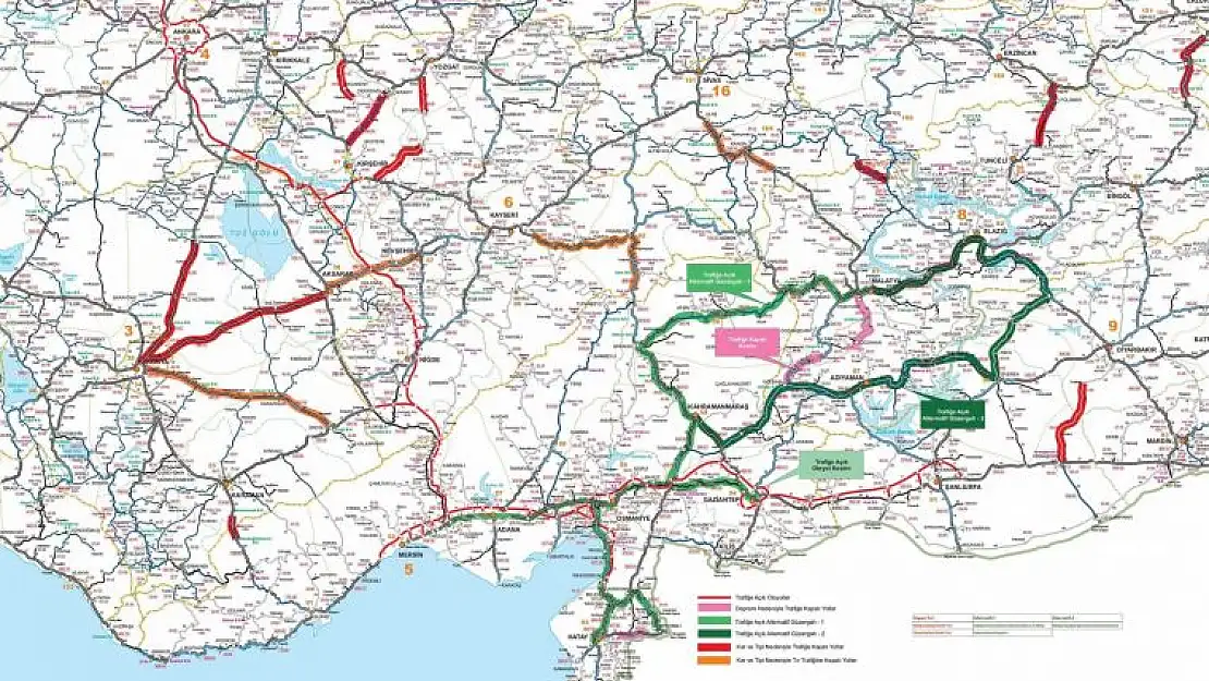 Kapalı Yollar, Deprem Nedeniyle Kapanan Yollar, Hangi Şehirlere Giriş Yasak?