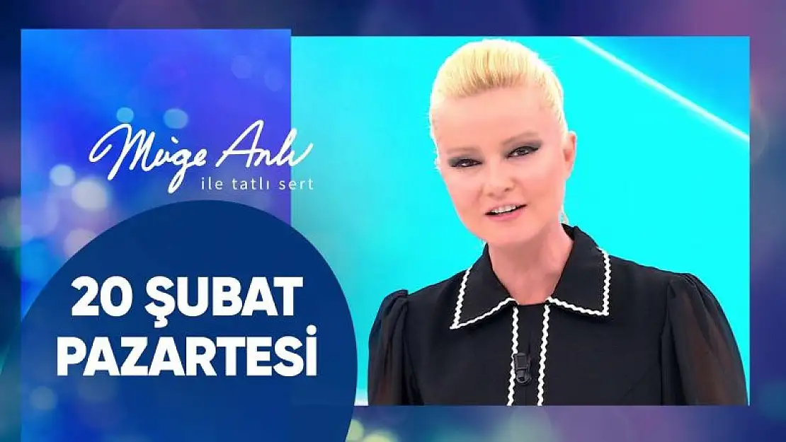 Müge Anlı ile Tatlı Sert 21 Şubat Salı ATV Canlı İzle..