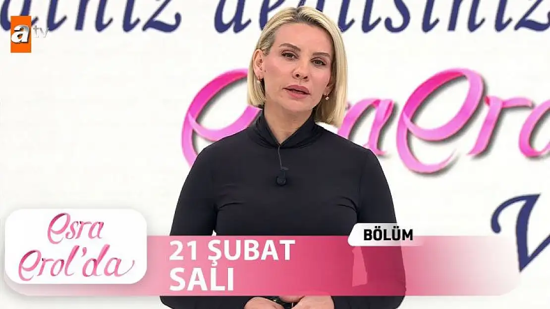 Esra Erol'da 22 Şubat Çarşamba ATV Canlı Tek Parça İzle..