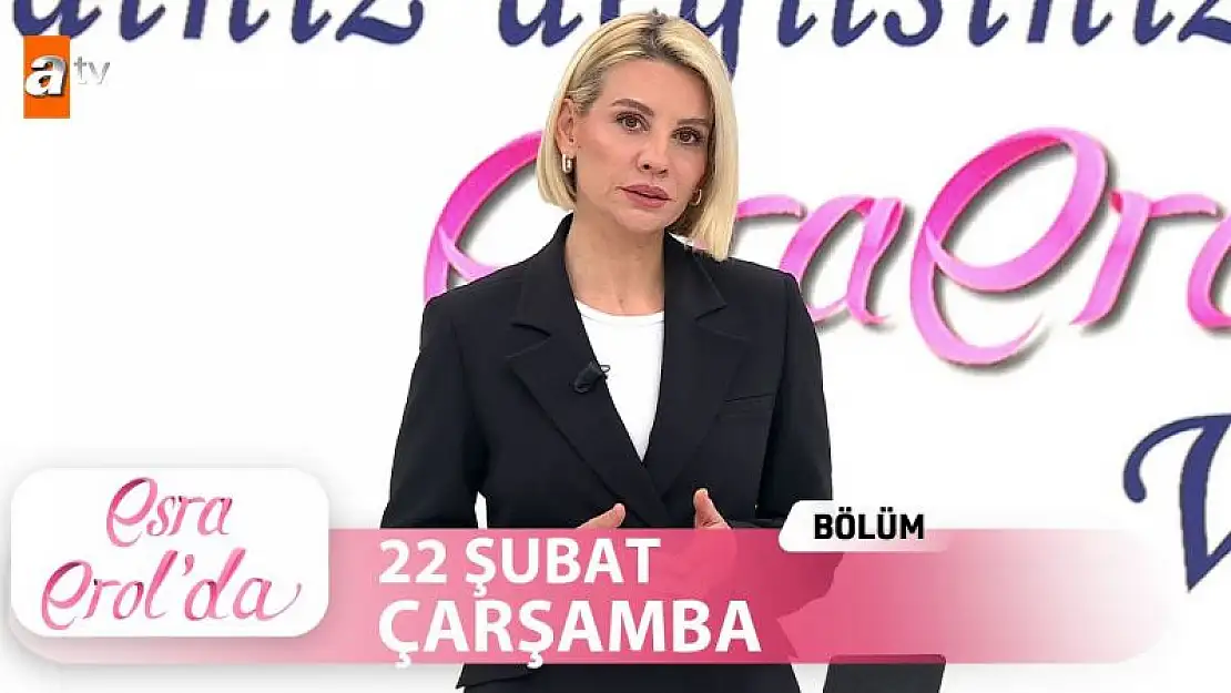 Esra Erol'da 23 Şubat Perşembe ATV Canlı Tek Parça İzle..