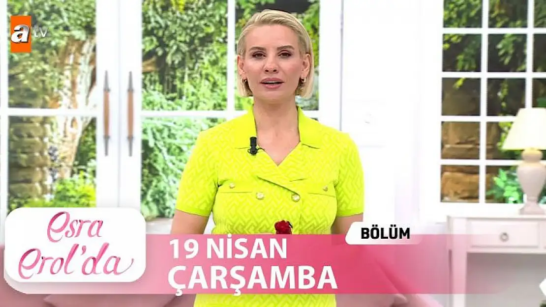 Esra Erol'da 20 Nisan Perşembe ATV Canlı Tek Parça İzle..