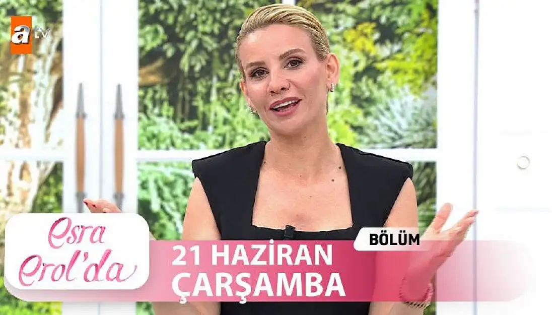 Esra Erol'da 22 Haziran Perşembe ATV Canlı Tek Parça İzle..