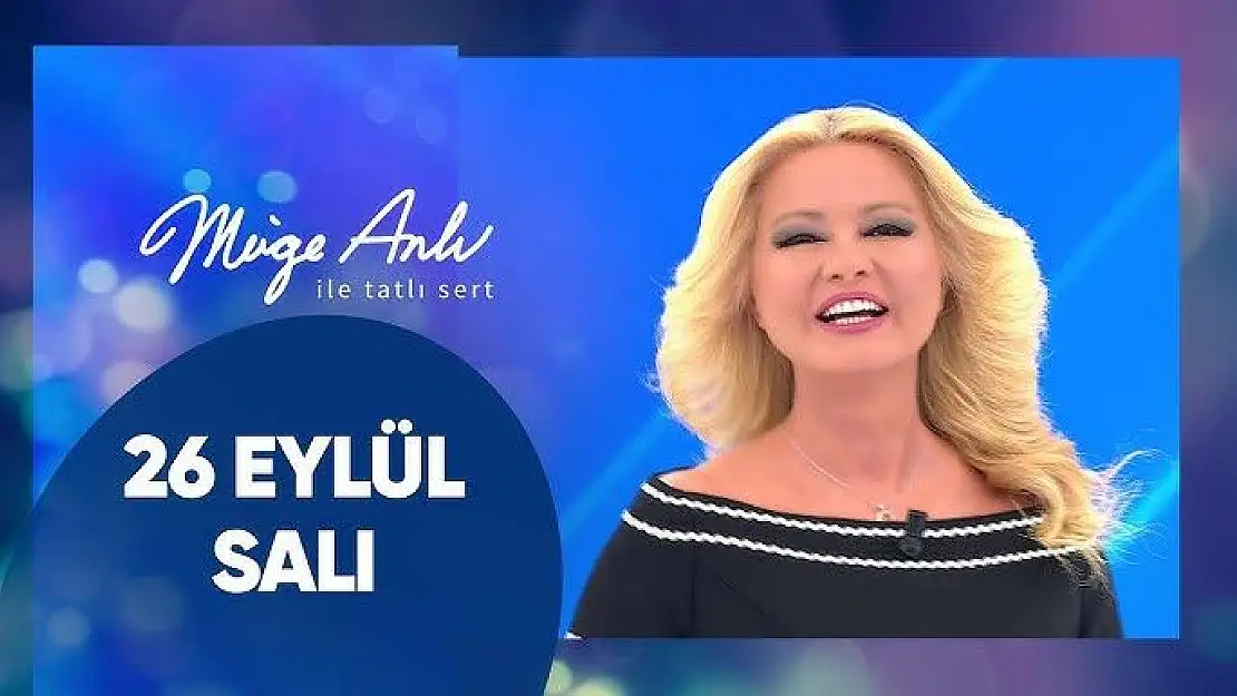 Müge Anlı ile Tatlı Sert 27 Eylül Çarşamba ATV Canlı İzle..