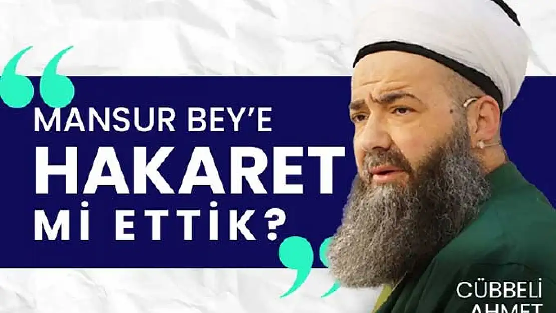 Cübbeli Ahmet Emniyete İfade Verdi