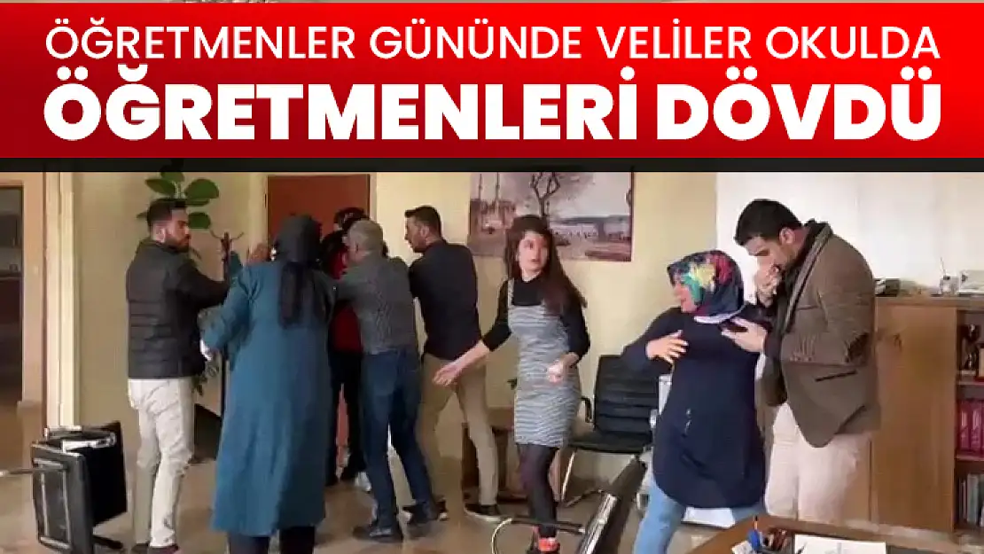 Şanlıurfa'da 3 öğretmen velilerin saldırısına uğradı