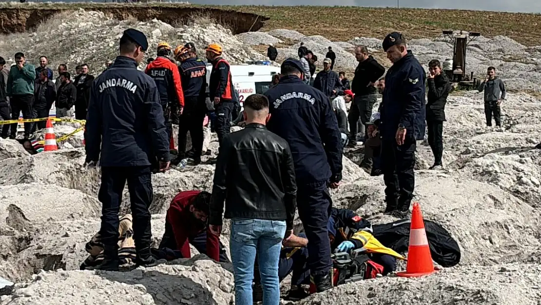 Niğde'de patates deposunda göçük meydana geldi ölü ve yaralılar var