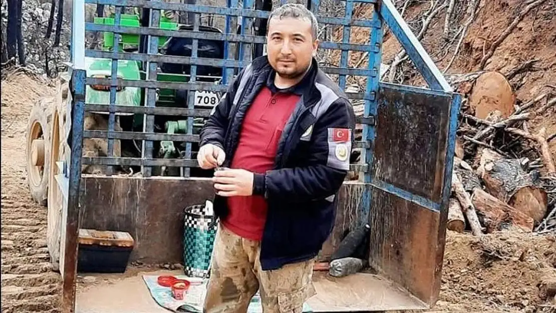 Ödemiş yangınında 1 orman işçisi hayatını kaybetti!
