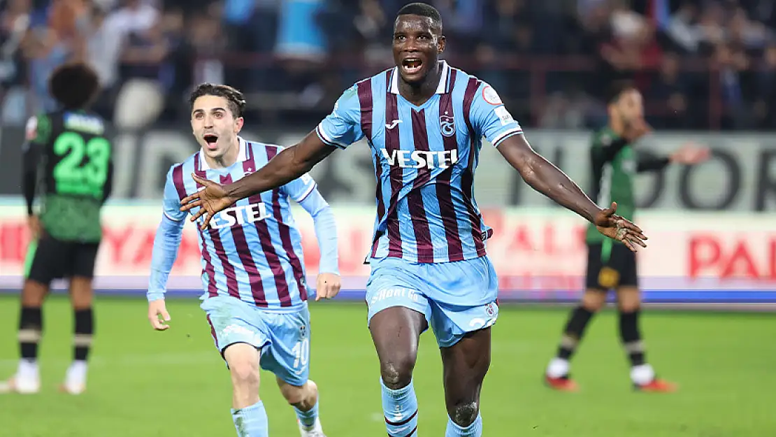 Onuachu Trabzonspor'u sırtladı