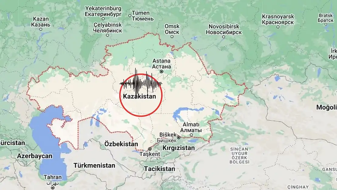 Orta  Asya Büyük Deprem İle Sallandı