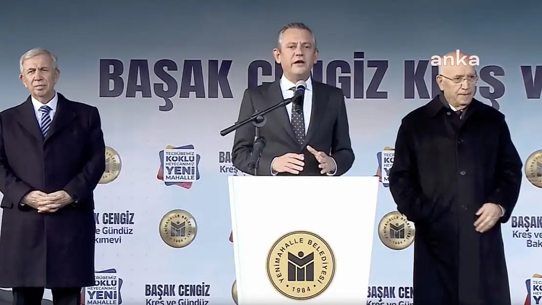 Özel'den Erdoğan'ın 'Suriyelilerin başımızın üstünde yer var' Sözüne Tepki