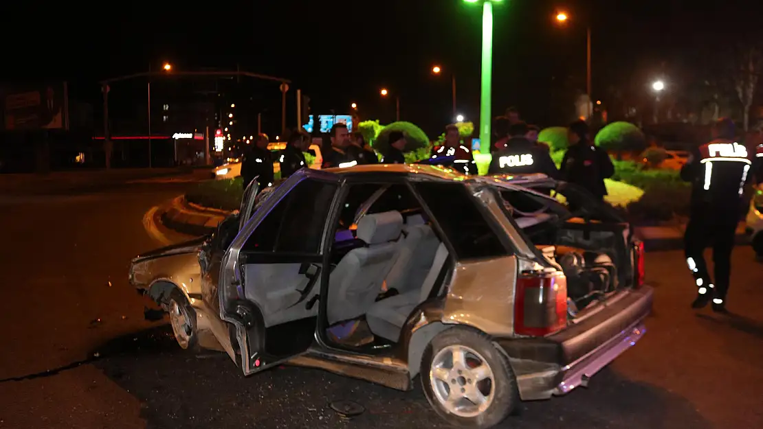 Polise rağmen durmadı, takla attı