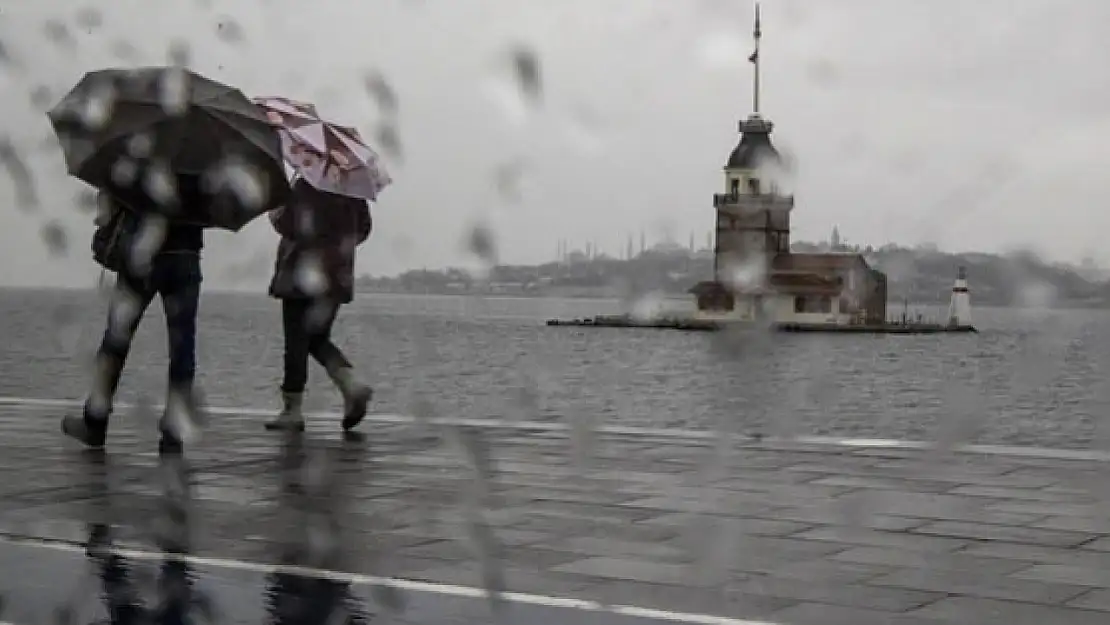 Saat Verildi, İstanbul İçin Kuvvetli Yağış Uyarısı!