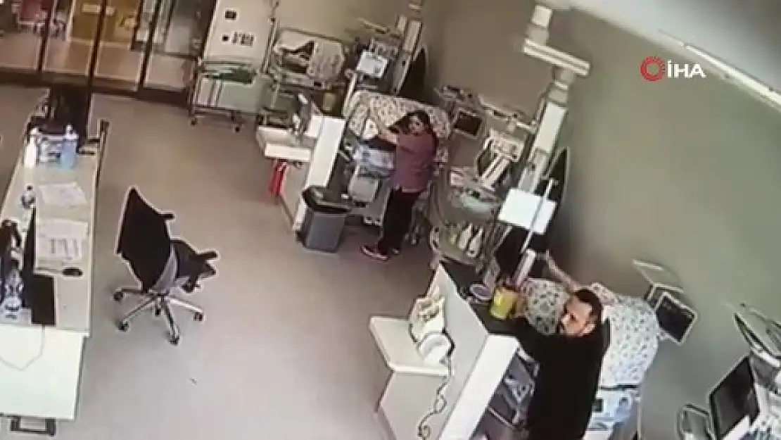 Sağlık çalışanları depremde bebeklerin yanından ayrılmadığı anlar kaydedildi