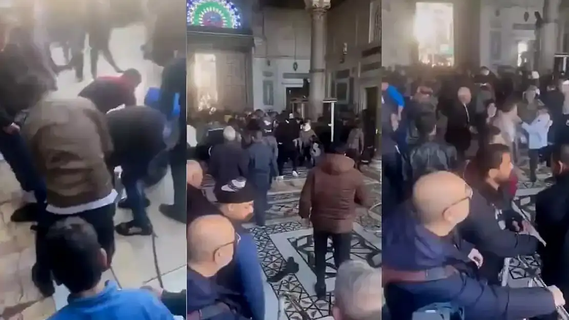 Şam'da Emevi Camii'nde izdiham yaşandı! Ölü ve yaralılar var