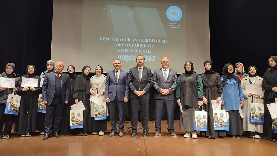 Samsun'da Kur'an'ı Kerim'i Güzel Okuma ve Hafızlık Yarışması