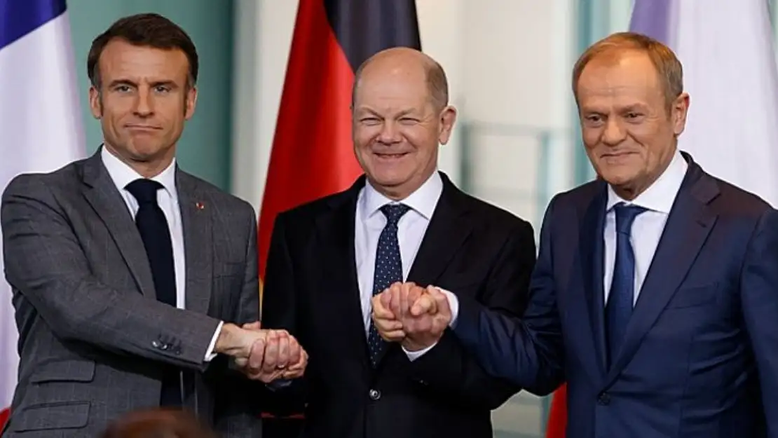 Scholz, Macron ve Tusk'dan Rusya-Ukrayna zirvesi