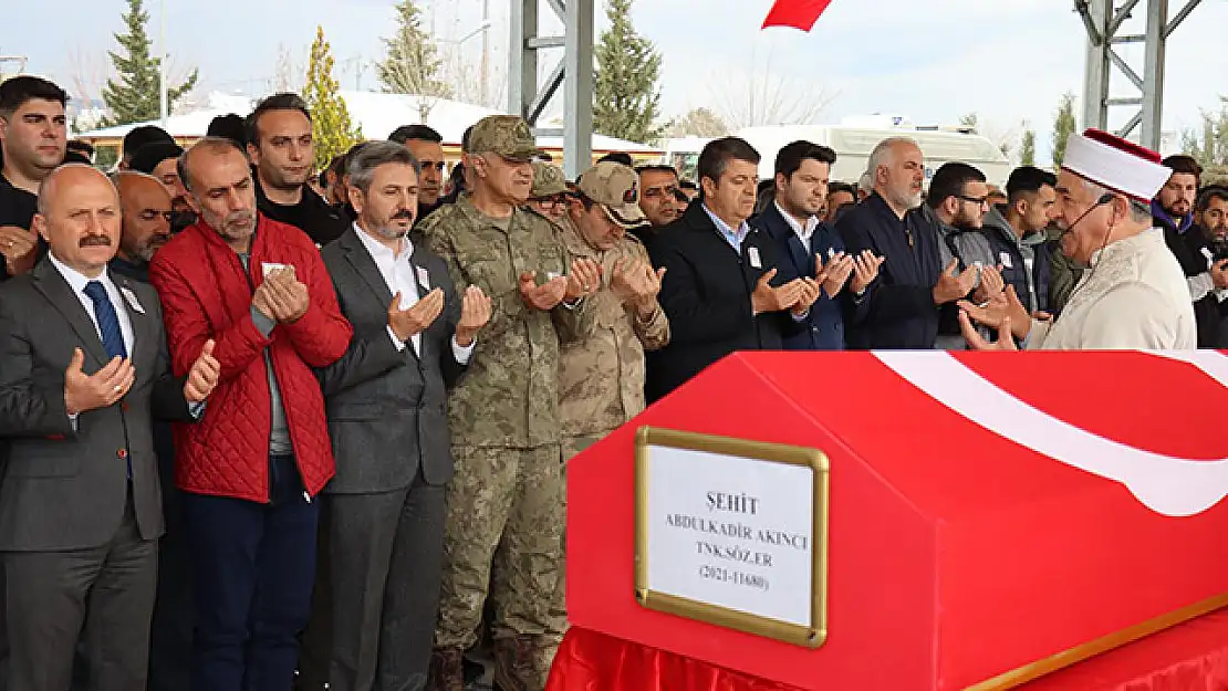 Şehit Abdulkadir Akıncı, Son Yolculuğuna Uğurlandı