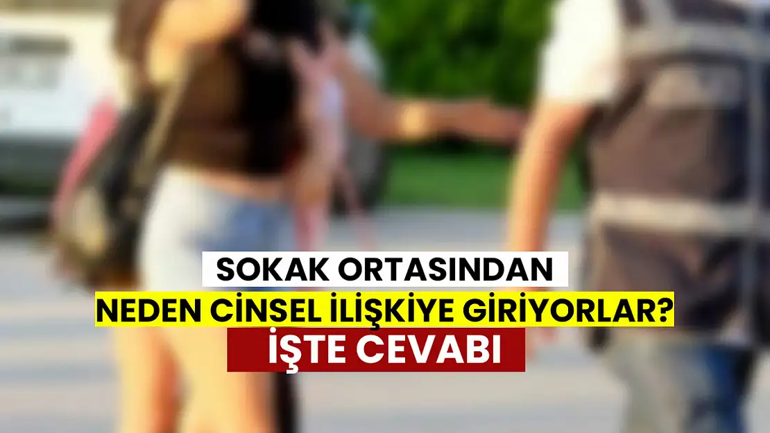 Sokakta ilişki ve çıplaklık olaylarının sebepleri nedir, neden artış gösteriyor?