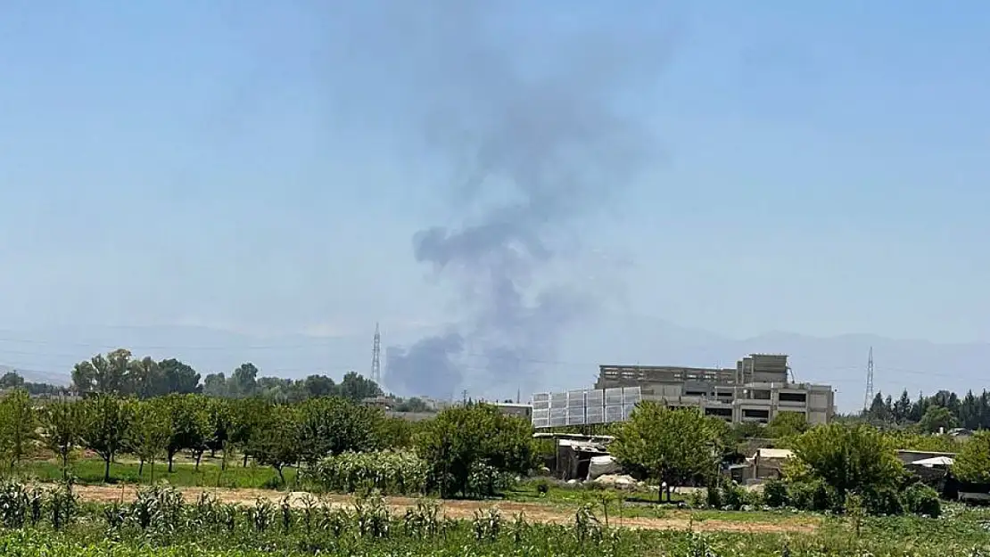 Suriye'ye Hava Saldırısı! Art Arda Şiddetli Patlamalar Yaşandı