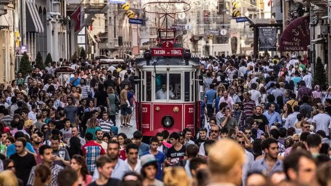 Taksim İstiklal Caddesi'nde Korku Dolu Anlar