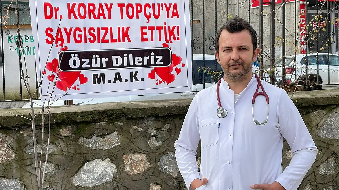 Tartıştıkları doktordan öyle bir özür dilediler ki