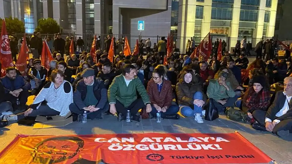 TİP'ten Çağlayan Adliyesi Önünde 'Atalay' Eylemi