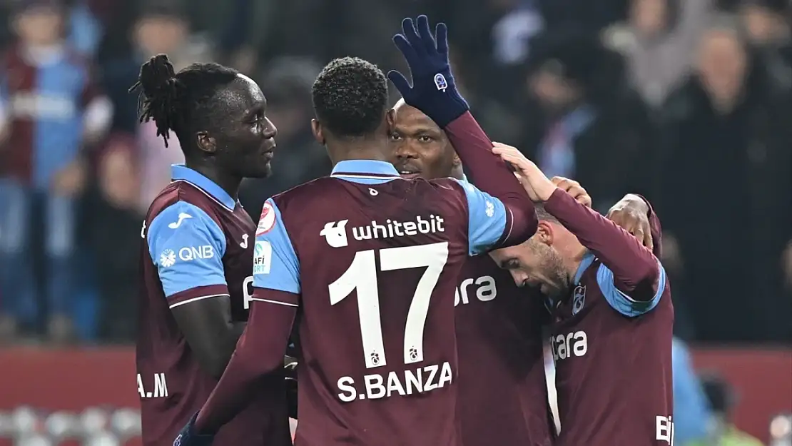 Trabzonspor 5 golle kazandı! Evinde şov yaptı