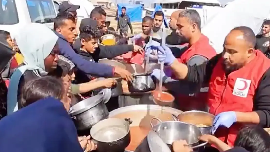 Türk Kızılay'ın Aşevi Gazze'ye Umut Oldu