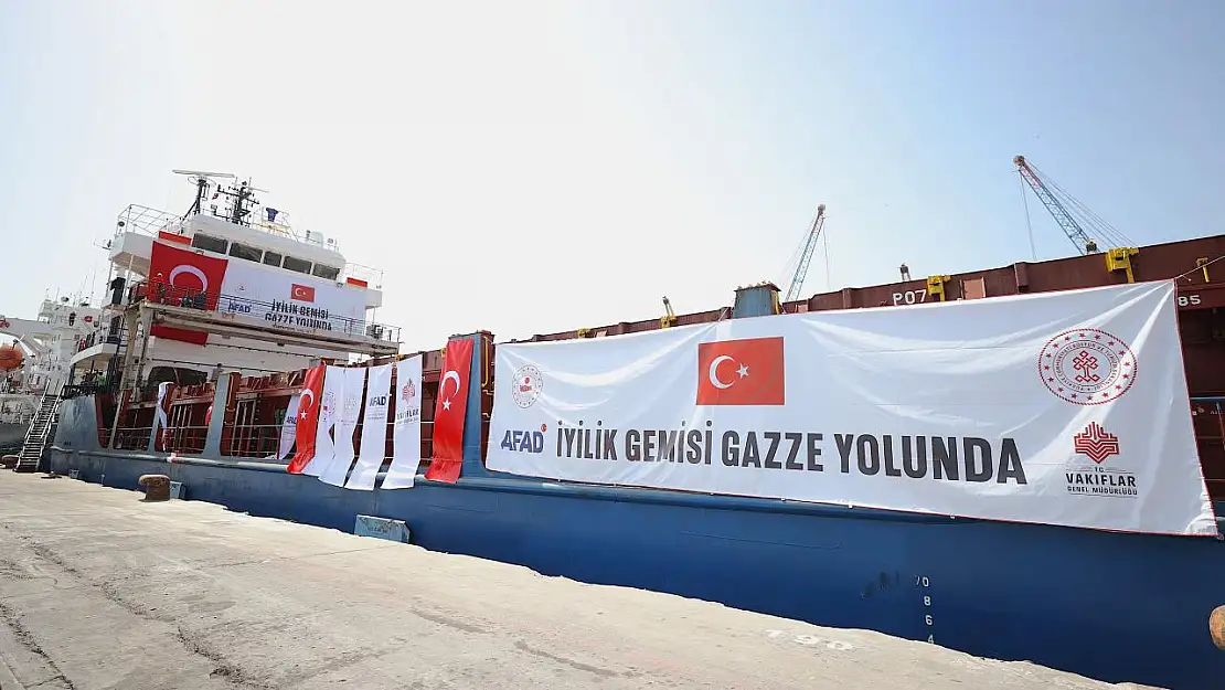 Türkiye'den 8.Gemi Gazze'ye Doğru Yola Çıktı