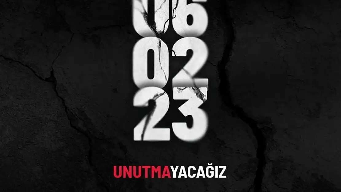  Türkiye Futbol Federasyonu  6 Şubat depreminin yıl dönümünde anma mesajı yayımladı