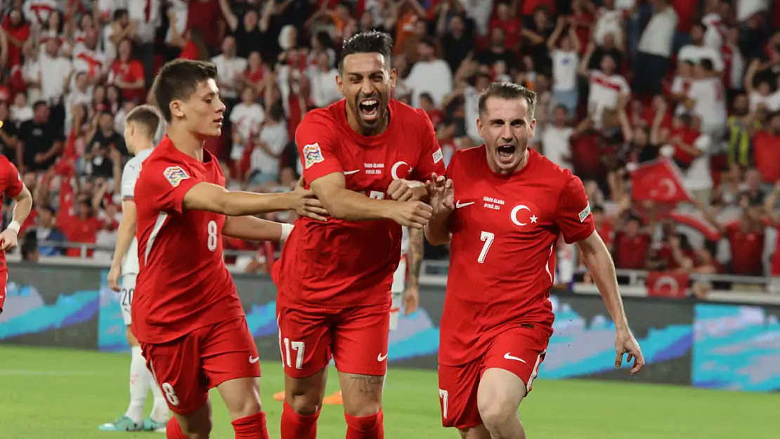 Türkiye - İzlanda'yı Kerem Aktürkoğlu İle Devirdi! Türkiye: 3 - İzlanda: 1