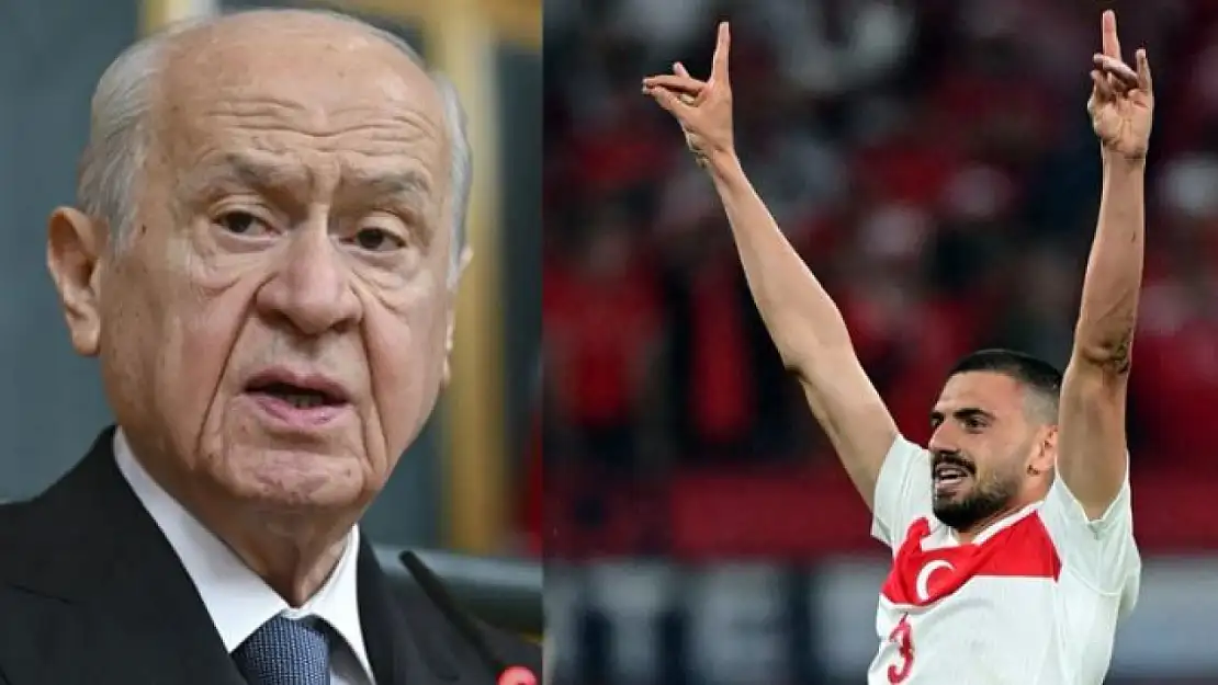 UEFA'ya Ateş Püsküren Devlet Bahçeli Merih Demiral'a Sahip Çıktı