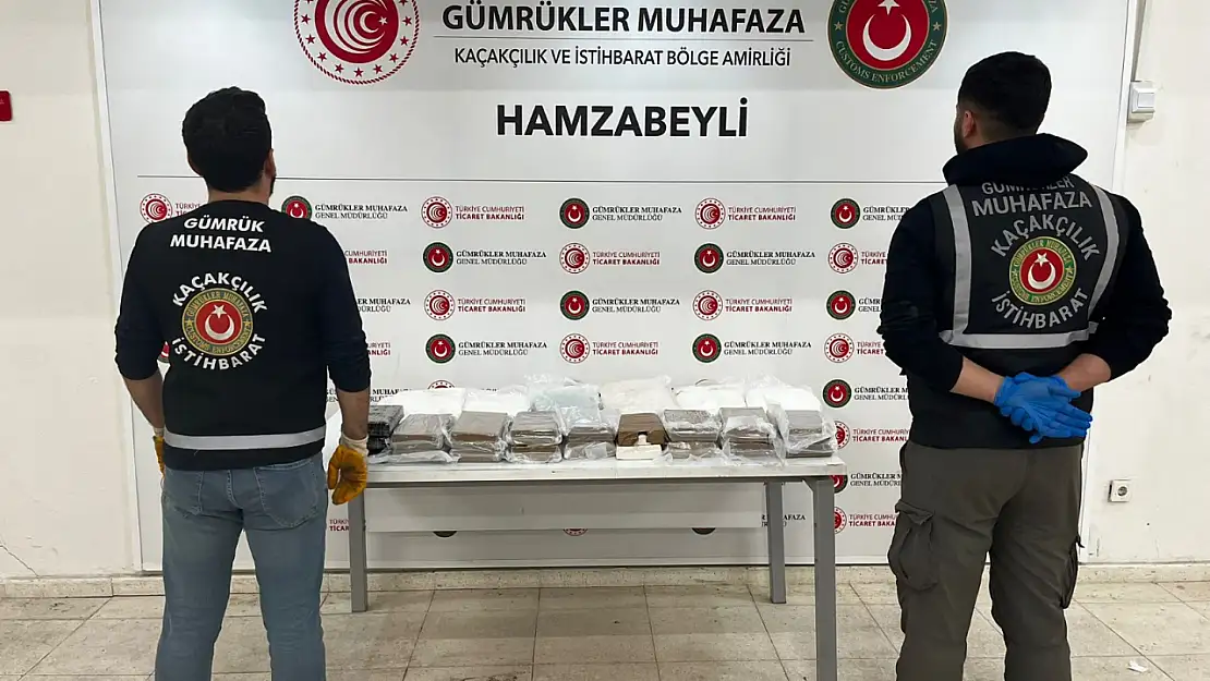 Uyuşturucu Tacirlerine Gümrükte 103 Milyonluk Darbe