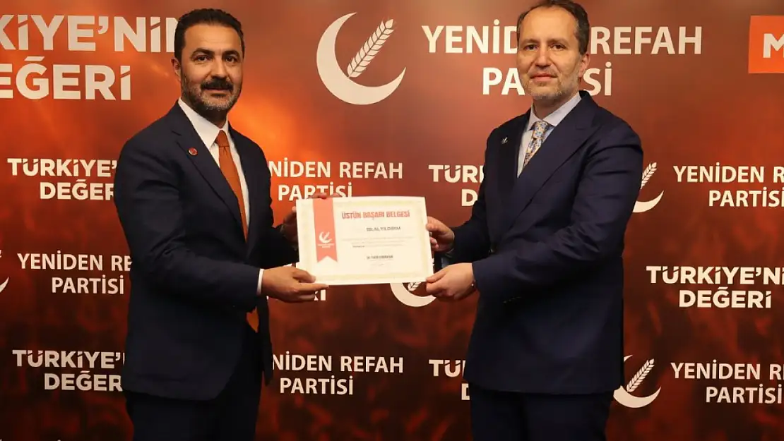 Yeniden Refah Partisi İl Başkanı İstifa Etti