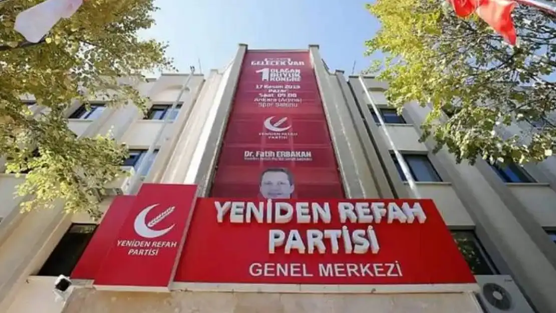 Yeniden Refah Partisi'nden Ankara ve İstanbul Açıklaması