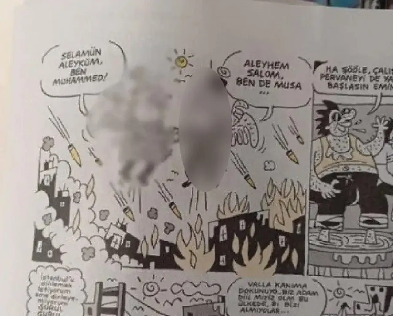 Mizah Yaptığını Sanan LEMAN Dergisinden Peygamber Efendimize Saygısızlık