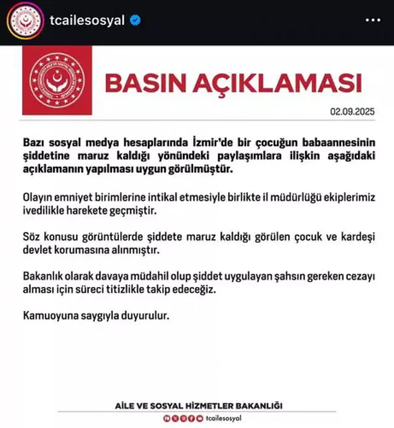 Babaannesi tarafından darbedilen çocuk, devlet korumasına alındı