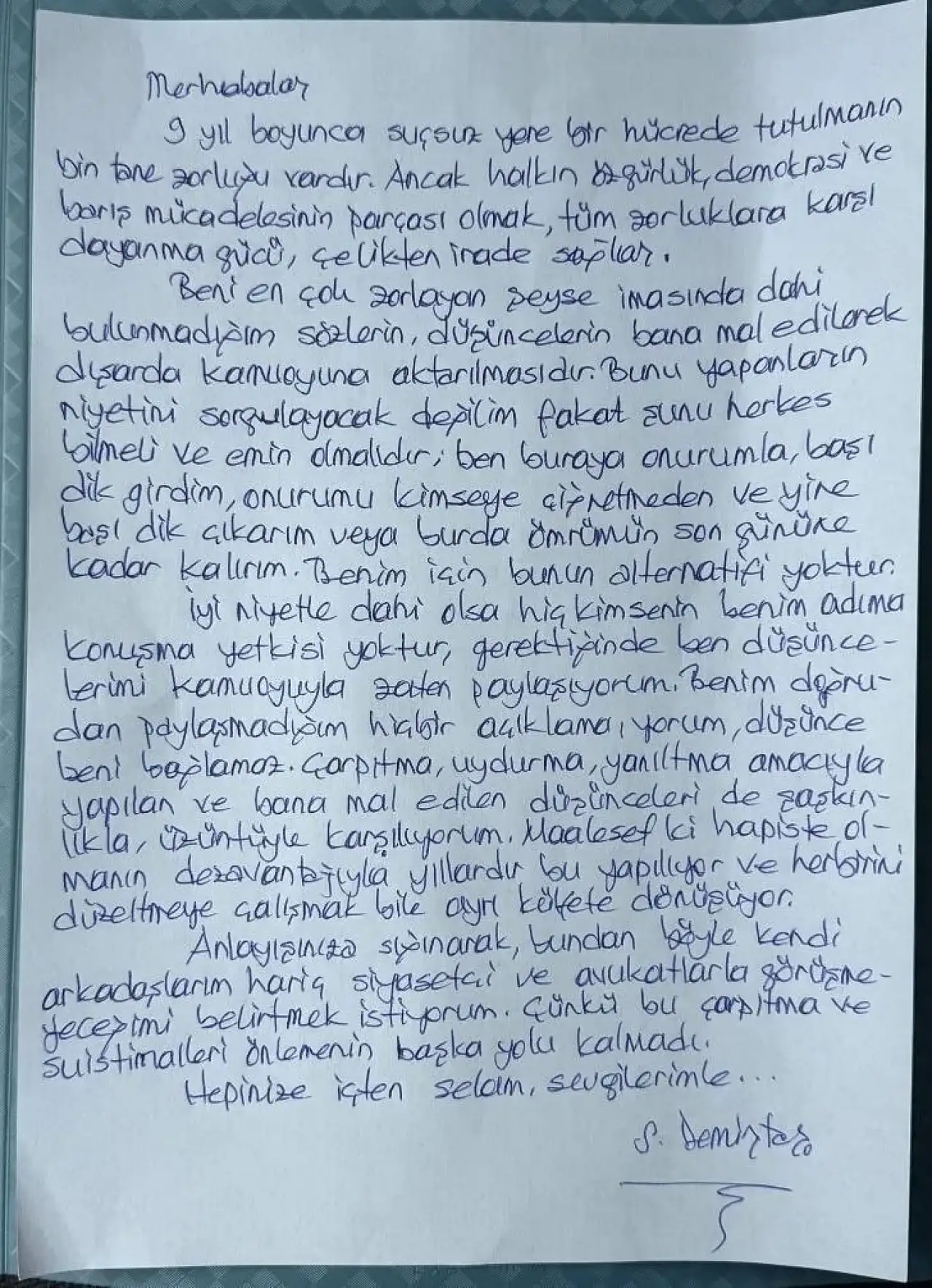 Demirtaş, Arınç'ı Yalanladı Başı Dik Girdim, Başı Dik Çıkarım