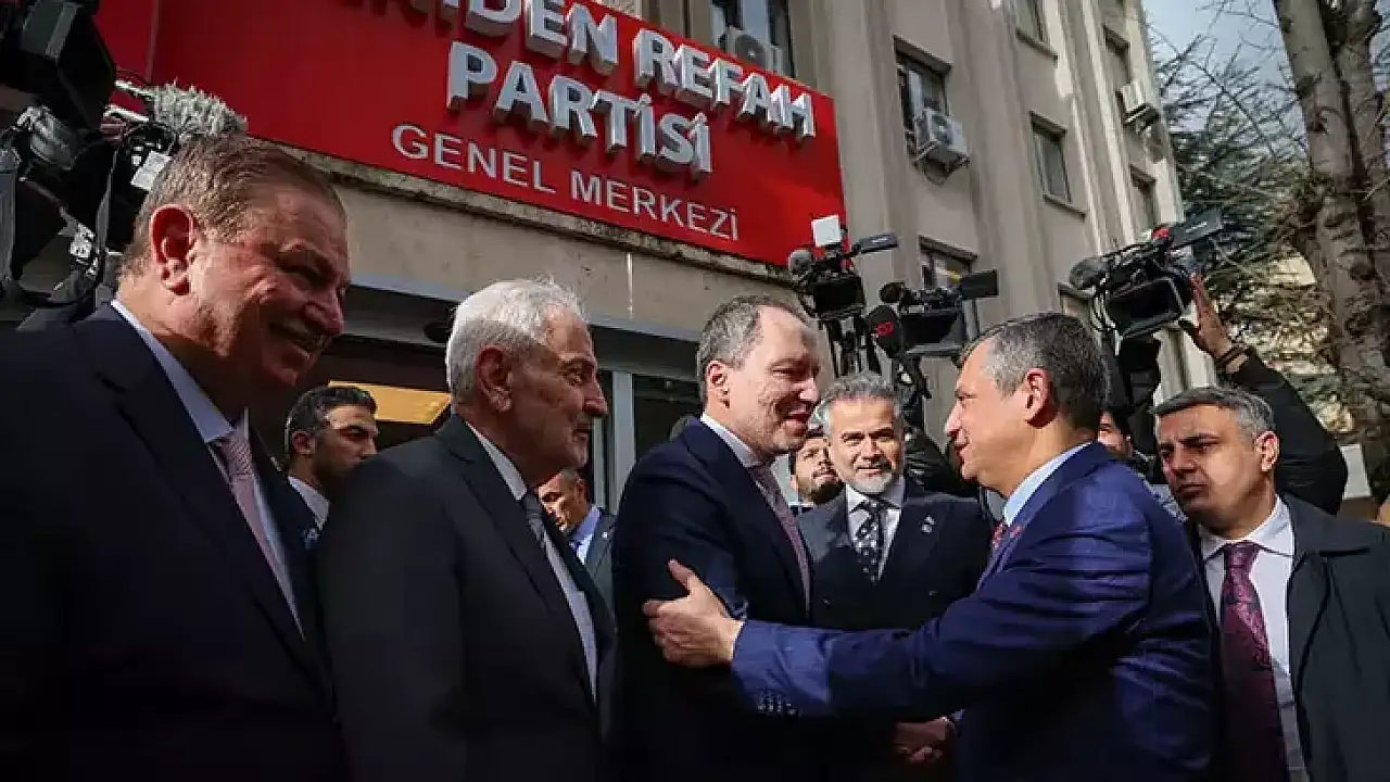 Özgür Özel'den Fatih Erbakan'a Ziyaret