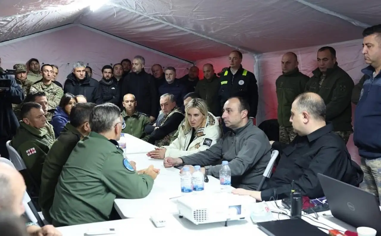 MSB Kaza Kırım Ve Arama Kurtarma Ekibi Olay Yerinde Çalışmalarına Devam Ediyor