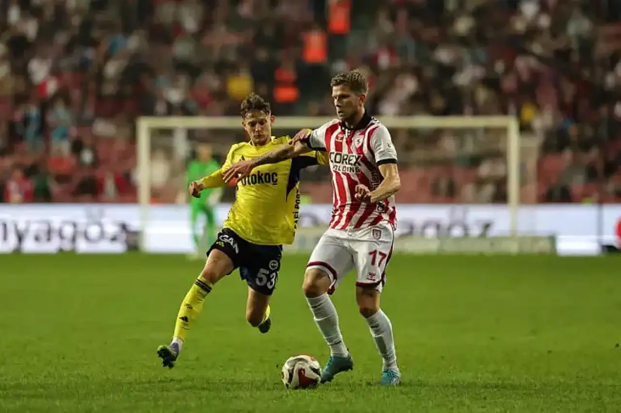Samsun'da Gol Sesi Çıkmadı Fenerbahçe 1 Puana Razı Oldu